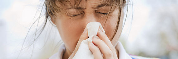 Allergisymptomer i næse