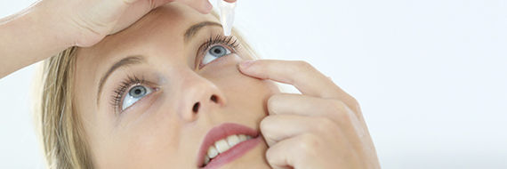 Øjendråber med antihistaminer bruges til behandling af allergi