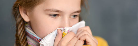 Løbende næse kan være symptom på pollenallergi